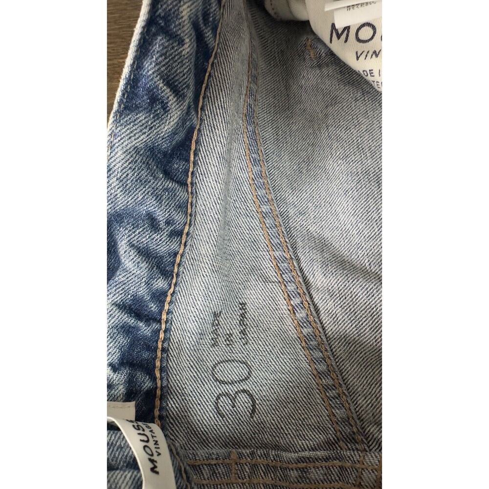 Moussy Light Blue Straight Leg Jeans - Picture 12 of 12